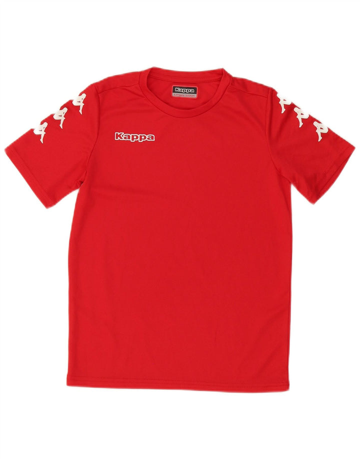 KAPPA Boys Graphic T-Shirt Top 11-12 Years Red