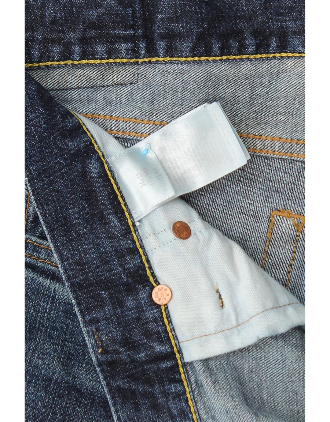 POLO RALPH LAUREN Blugi slim pentru bărbați W34 L32 Bumbac albastru