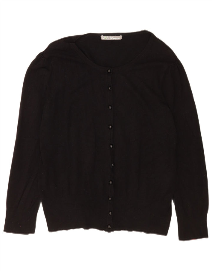 Pulover cardigan pentru femei Marks & Spencer UK 12 Medium Negru