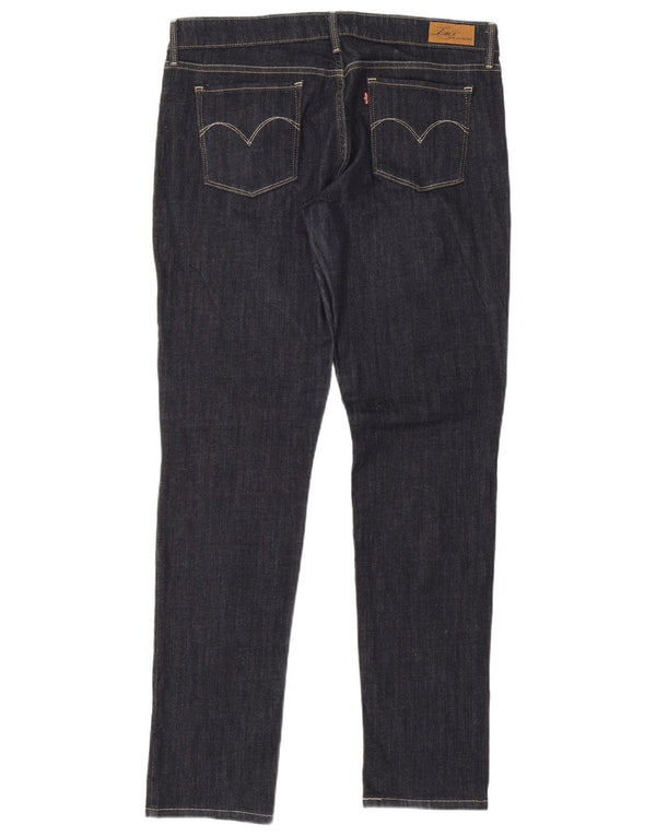 Blugi skinny pentru femei Levi's Slight Curve W32 L34 Bumbac bleumarin