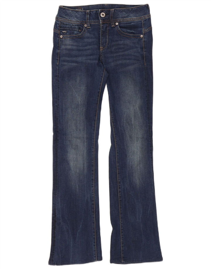 Blugi G-Star pentru femei Midge Bootcut W28 L32 Bumbac albastru