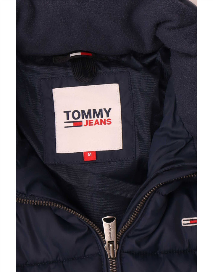 Jachetă căptușită pentru femei Tommy Hilfiger UK 14 Medium Bleumarin Poliester
