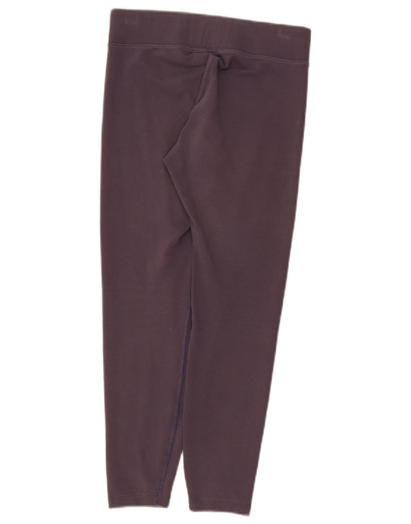 Leggings pentru femei Nike UK 10 mic violet din bumbac