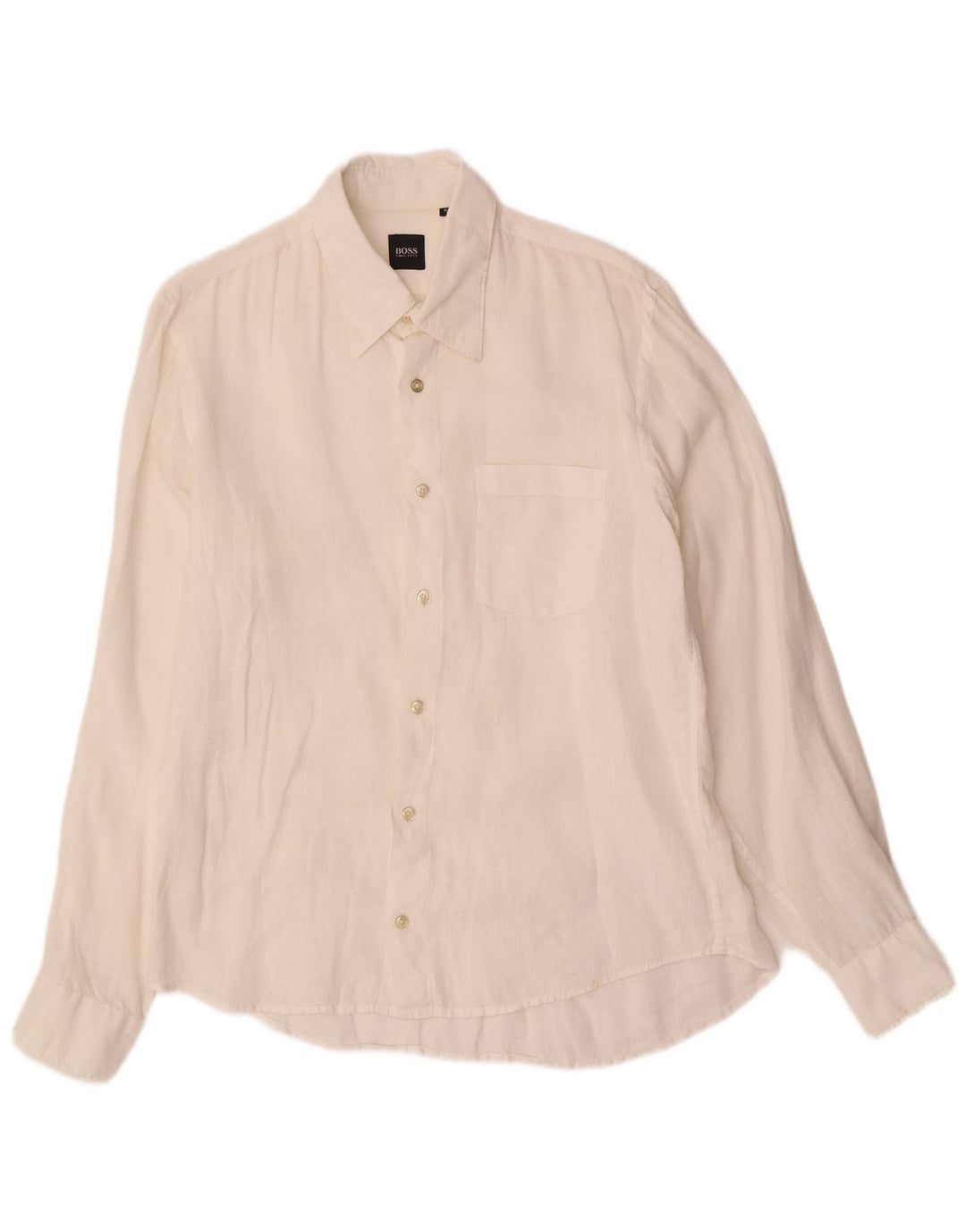 Cămașă Hugo Boss pentru bărbați, alb mediu