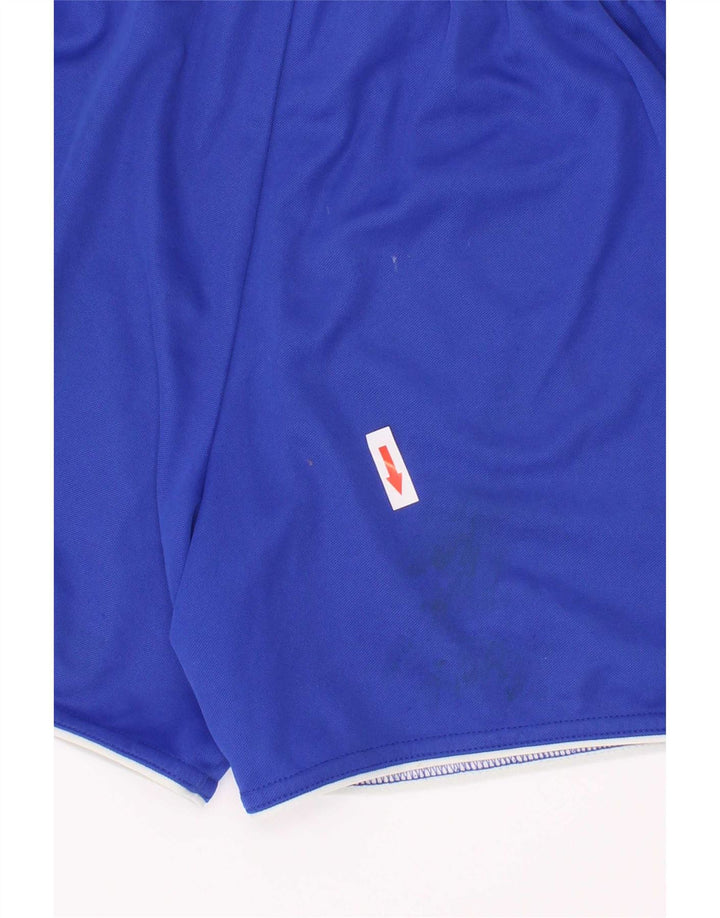 Pantaloni scurți sport pentru băieți Adidas Climalite 9-10 ani poliester albastru