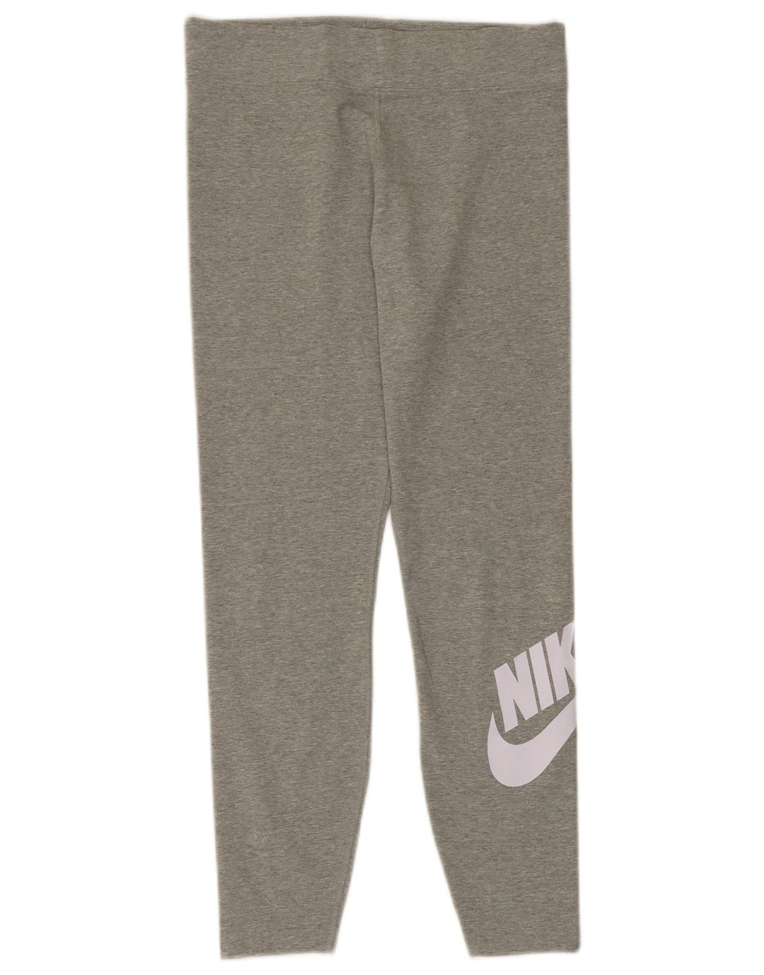 Leggings grafic Nike pentru femei UK 14, mare, gri bumbac
