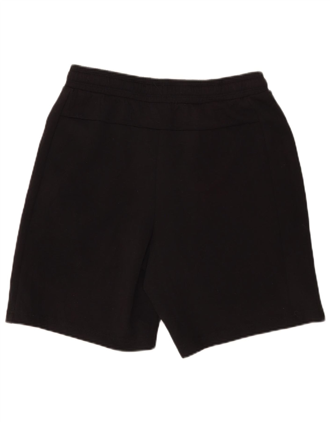 Pantaloni scurți sport Russell Athletic pentru bărbați, poliester mediu negru