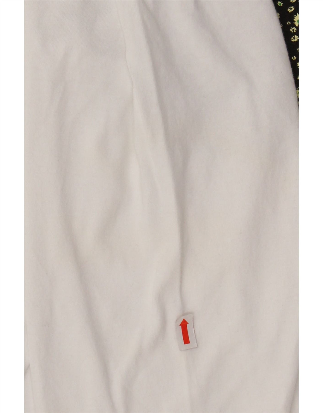 Top cu grafică relaxată pentru bărbați LEVI'S cu mânecă lungă din bumbac alb mediu