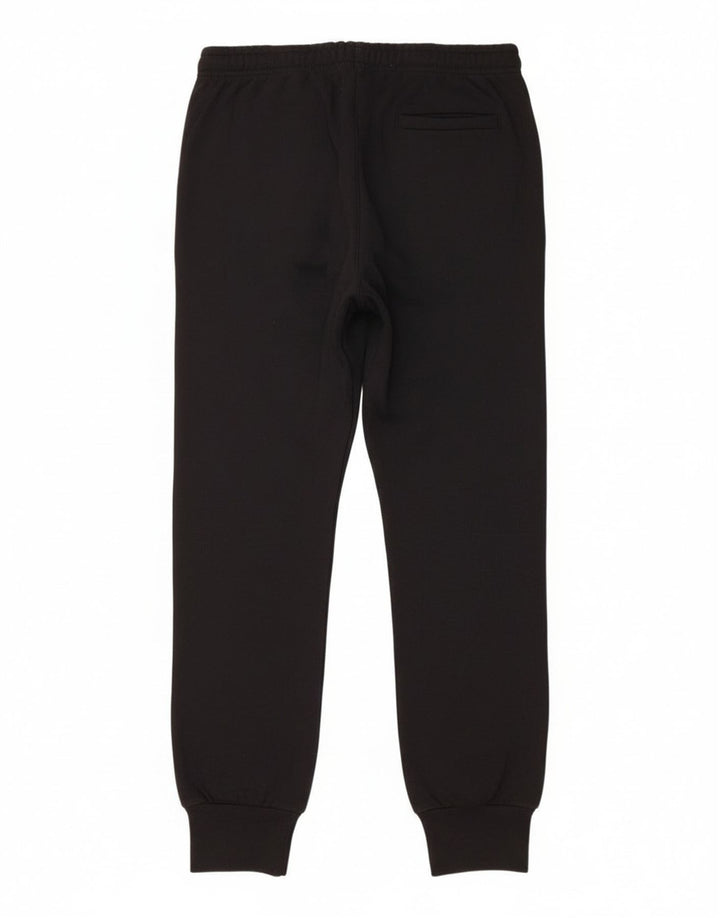 Pantaloni de trening Kappa pentru femei Joggeri mari, negru, bumbac