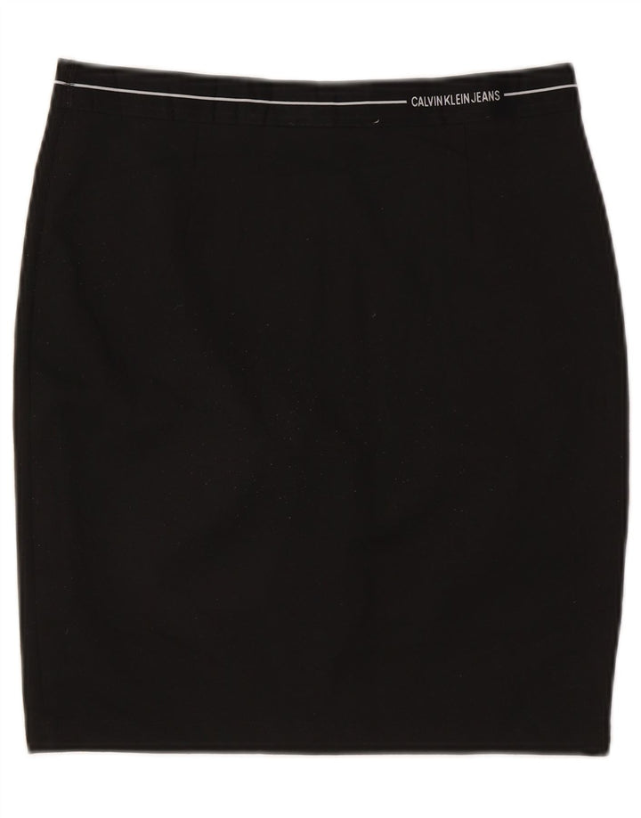 Fusta creion pentru femei CALVIN KLEIN mare W32 poliester negru