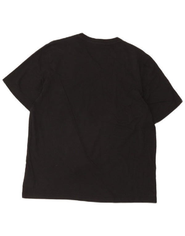 Tricou pentru bărbați Adidas Top mare, negru, bumbac