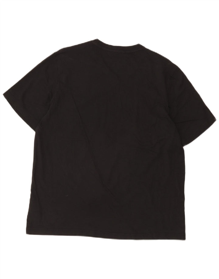 Tricou pentru bărbați Adidas Top mare, negru, bumbac