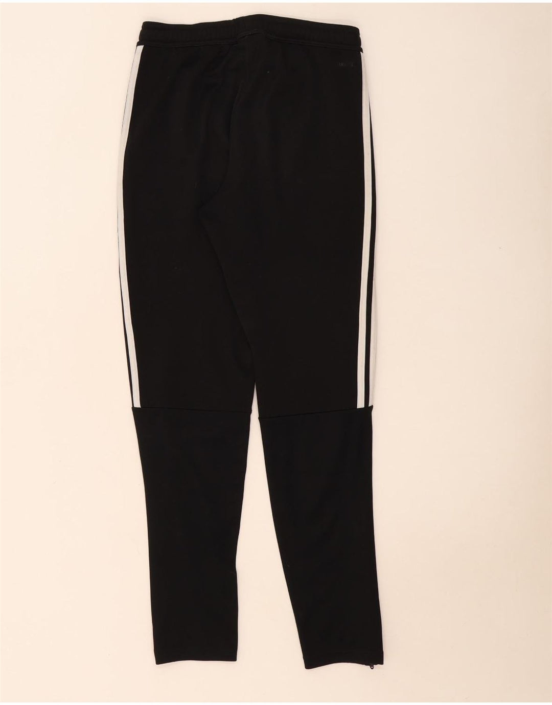 Pantaloni de trening Adidas pentru bărbați, poliester negru mic