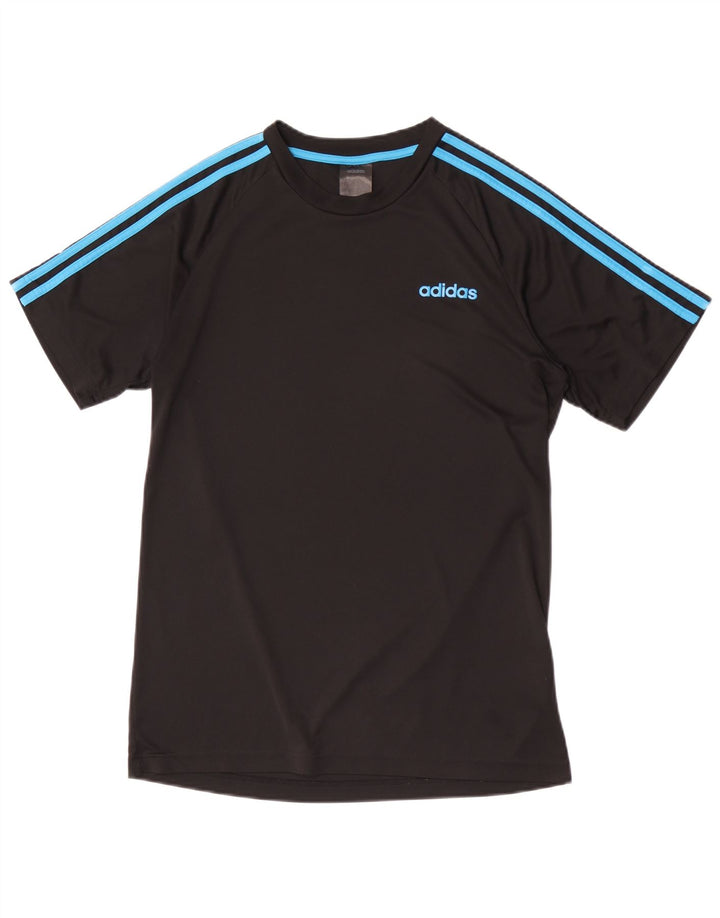 Tricou pentru bărbați ADIDAS Climalite, mărimea M, negru, poliester