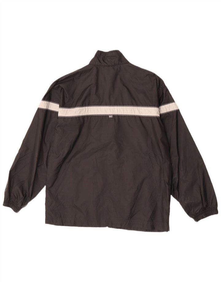Jachetă de ploaie Nike pentru băieți 14-15 ani, mare, negru, poliester color bloc