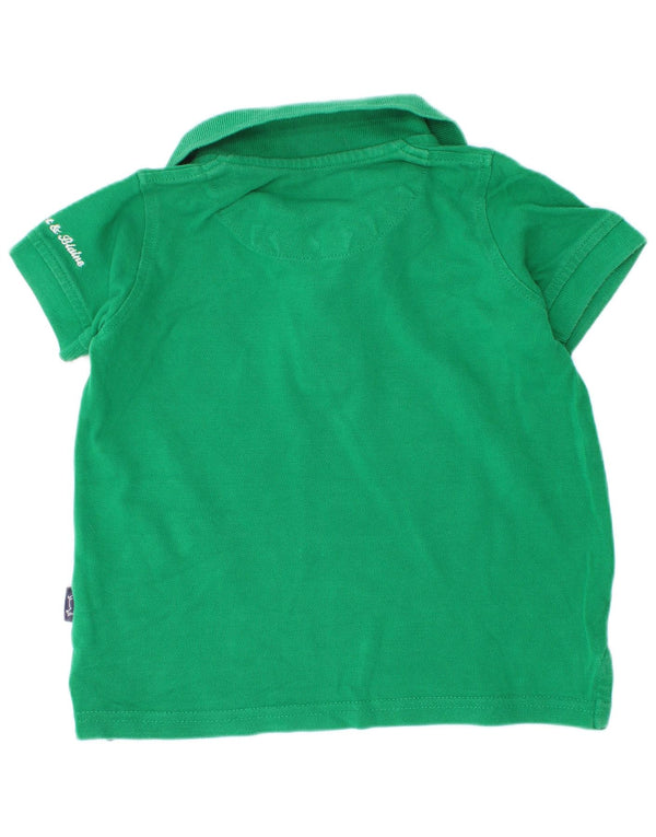 Tricou polo Harmont & Blaine pentru baieti 3-4 ani bumbac verde