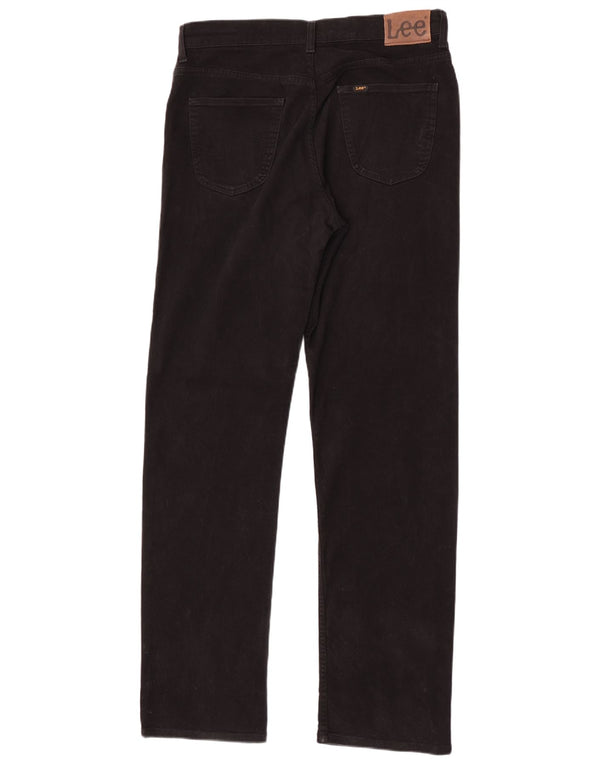 Blugi Lee Brooklyn Straight pentru bărbați W36 L36 bumbac negru