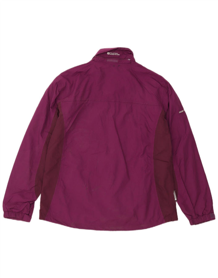 Jachetă de ploaie pentru femei Mountain Warehouse UK 16 mare, mov, nailon color bloc