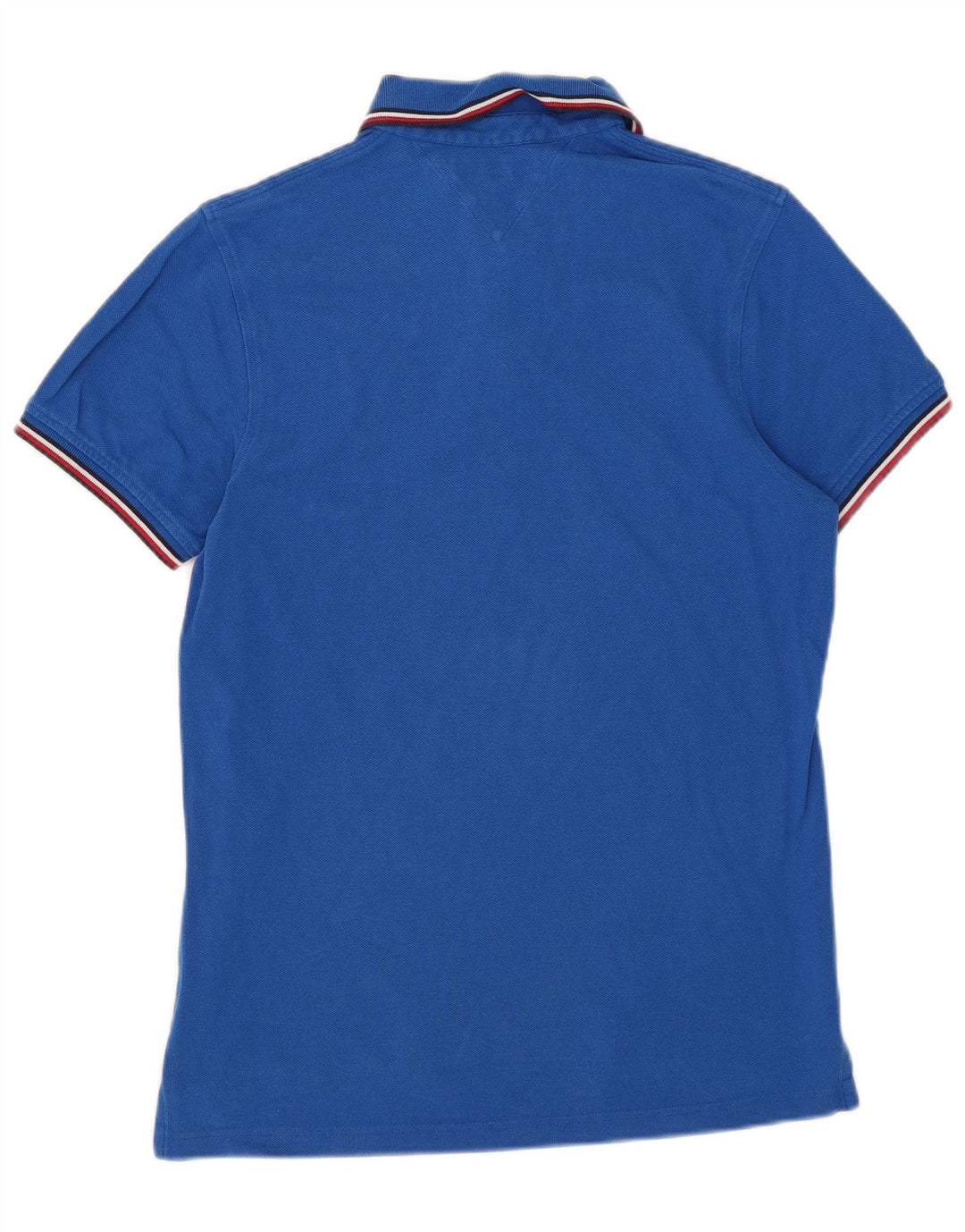 Cămașă polo pentru bărbați Tommy Hilfiger Slim Fit, cu dungi albastre medii