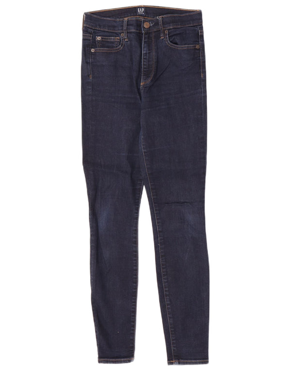 Blugi skinny pentru femei Gap L26 L28 Bumbac bleumarin