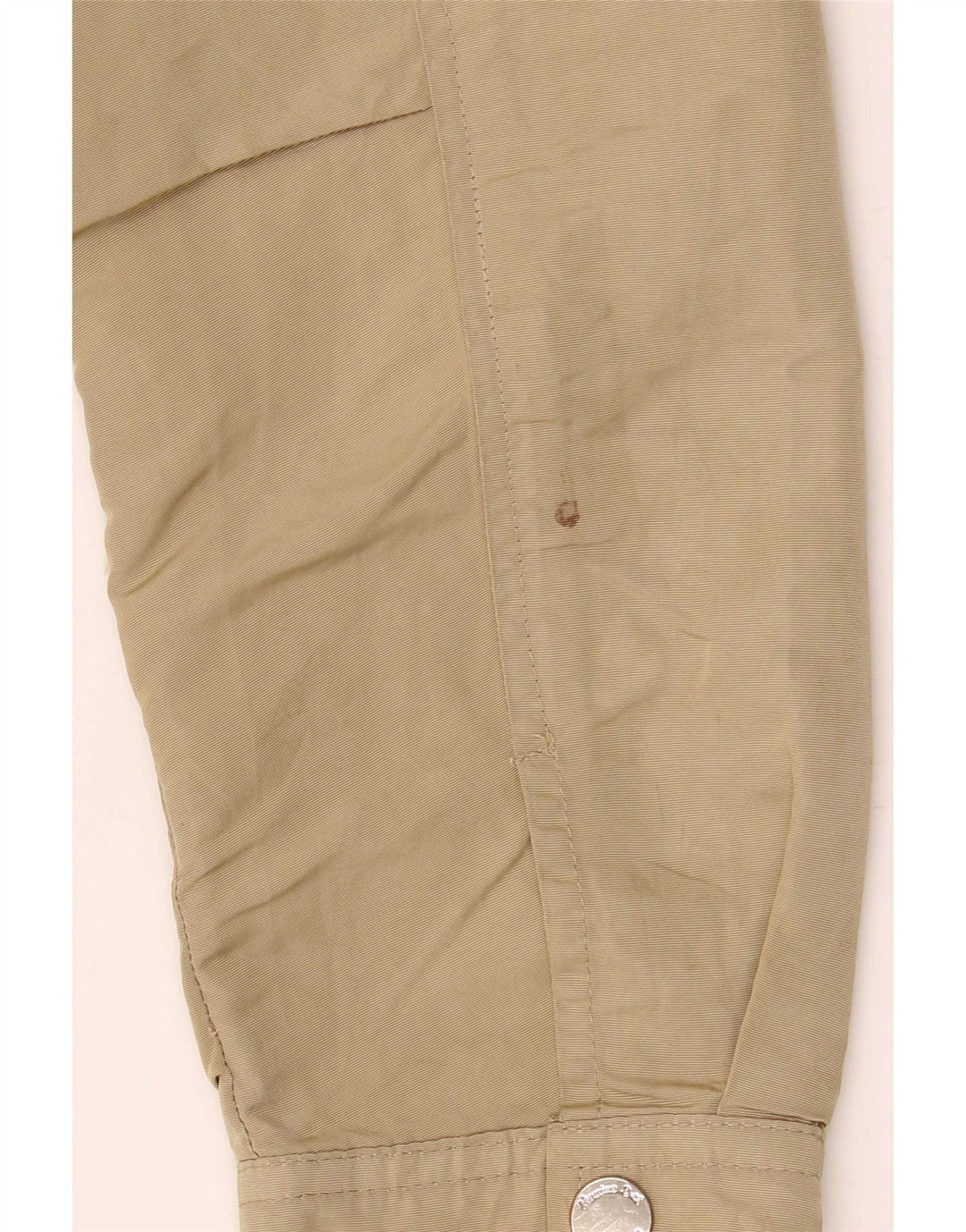 Jachetă parka supradimensionată cu glugă Massimo Dutti pentru femei UK 6 XS kaki