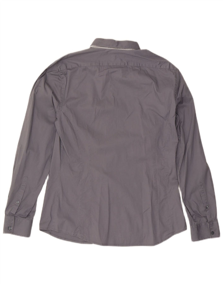 Cămașă Jules pentru bărbați Extra Slim Fit Mărimea 41/42 Gri mare