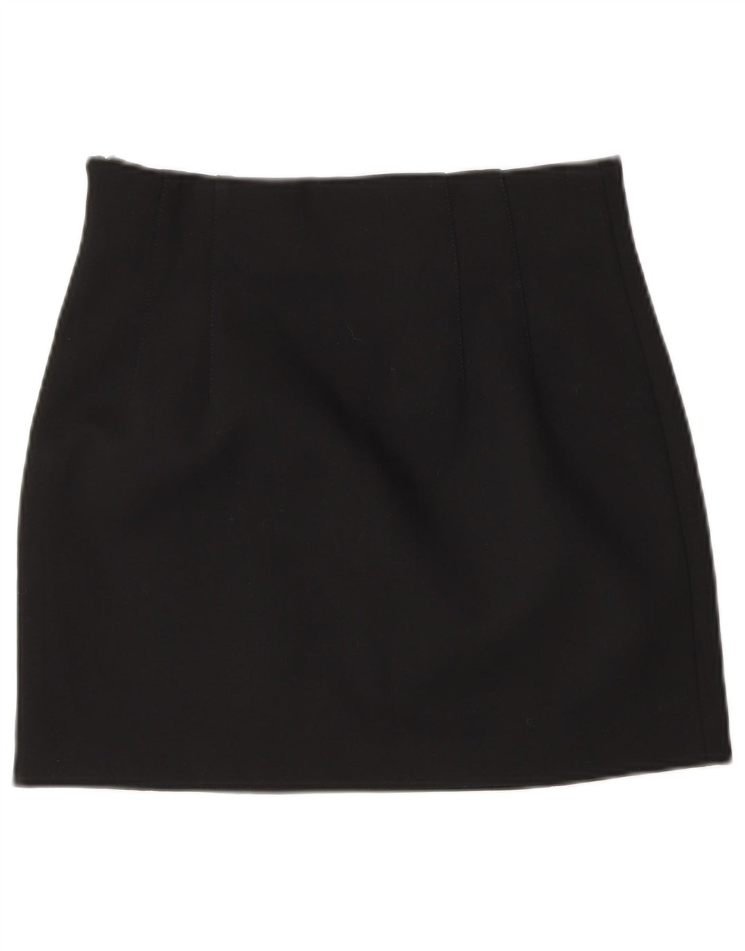 Fusta Mini Zara Femei Mic W26 Poliester Negru