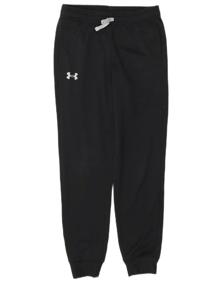 UNDER ARMOUR Băieți Trening Pantaloni Joggeri 9-10 Ani Mediu Negru