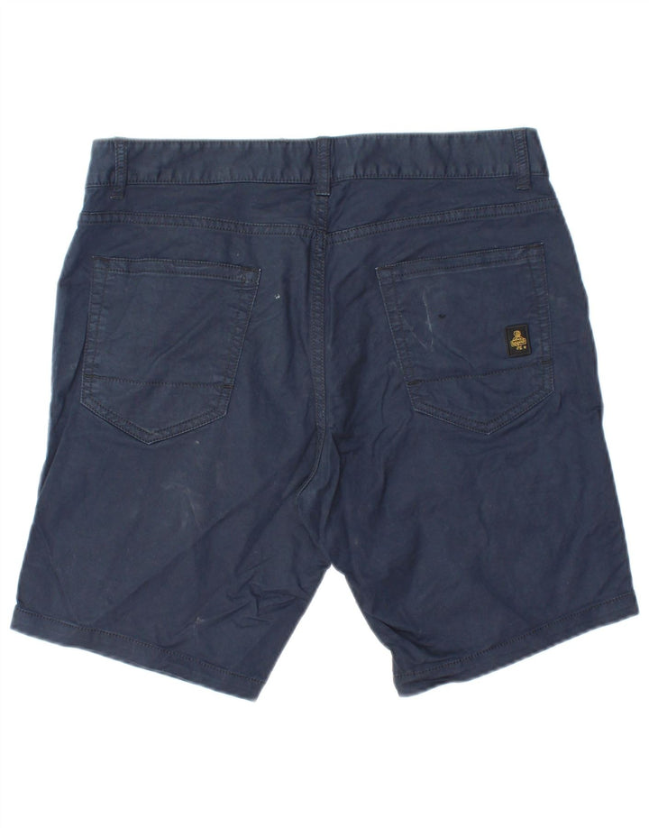 Pantaloni scurți casual pentru bărbați REFRIGWEAR W32 Bumbac, albastru bleumarin mediu