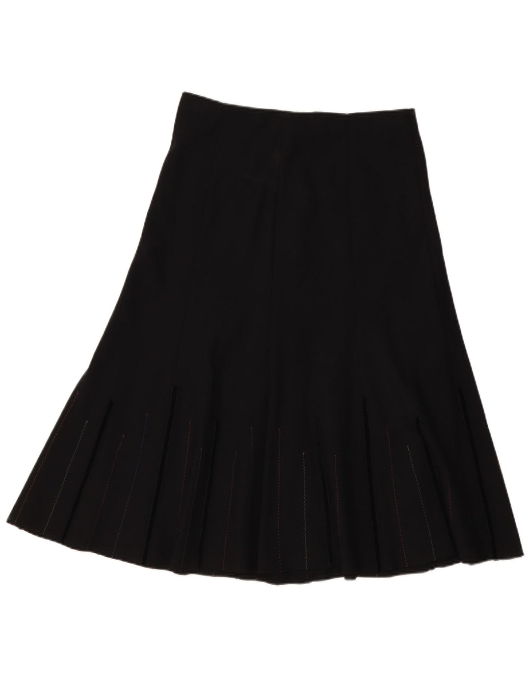 Fustă A-Line pentru femei Marks & Spencer UK 12 Medium W32 Poliester negru