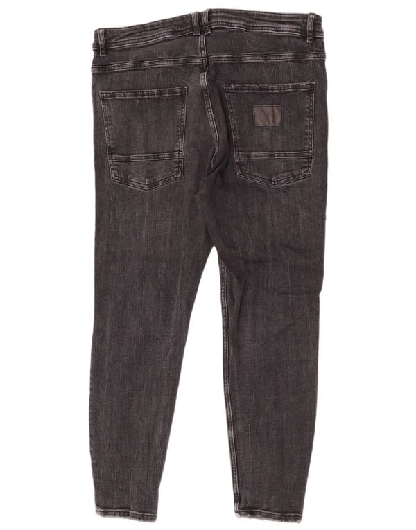 Blugi skinny de damă Zara EU 46 XL W36 L26 gri