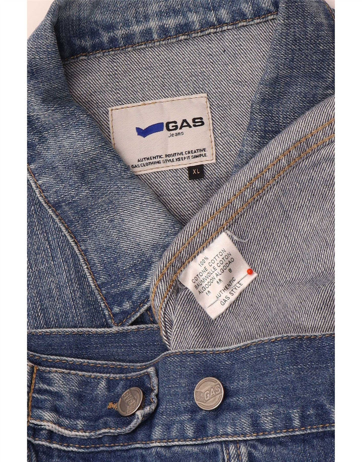 Jachetă de blugi pentru bărbați Gas UK 42 XL Bumbac albastru