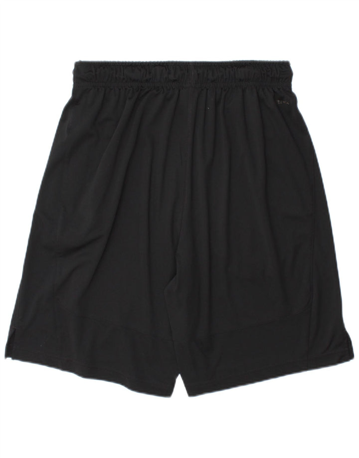 Pantaloni scurți sport Nike Dri Fit pentru bărbați, poliester mediu negru