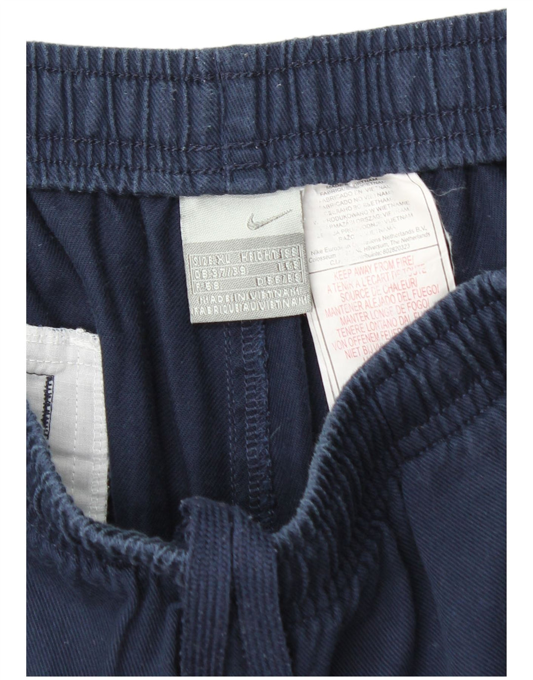 Pantaloni scurți casual pentru bărbați NIKE XL W37 bumbac bleumarin
