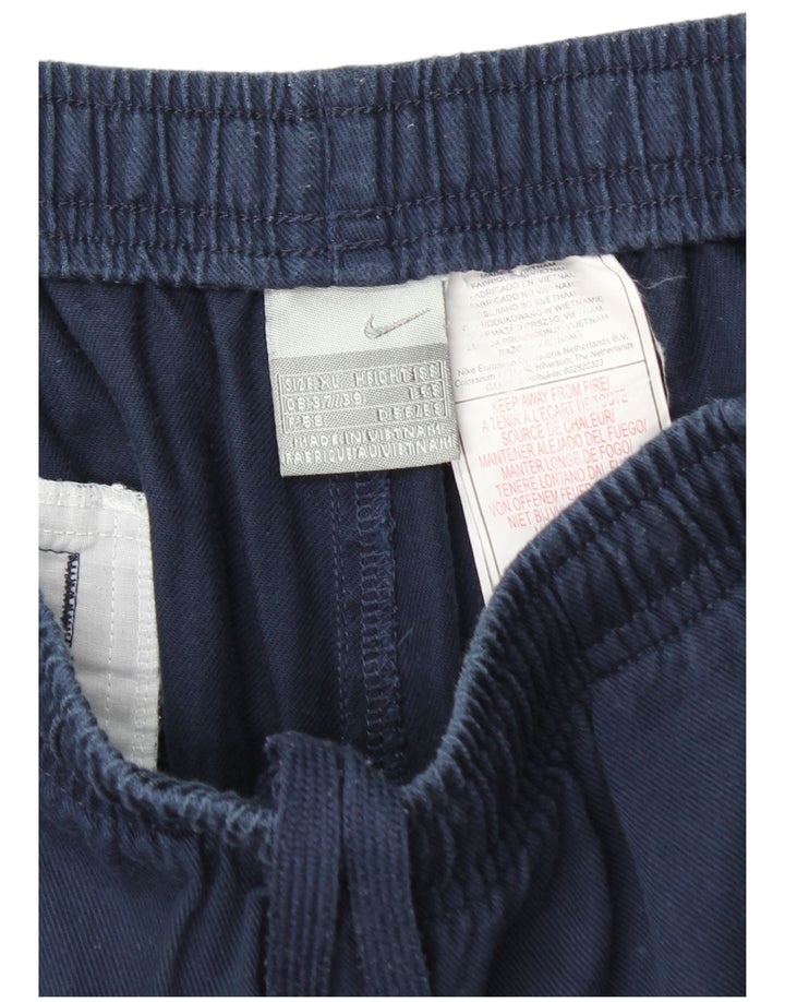 Pantaloni scurți casual pentru bărbați NIKE XL W37 bumbac bleumarin