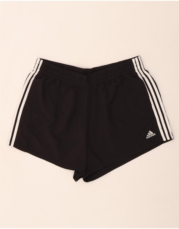 Pantaloni scurți sport ADIDAS pentru femei UK 20/22 XL poliamidă neagră