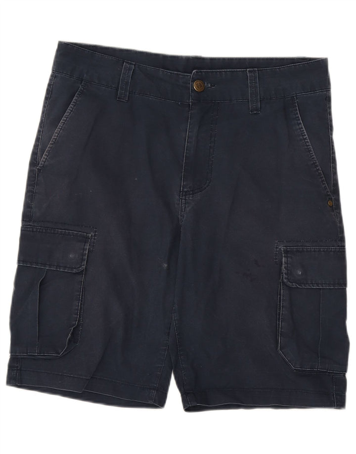 Pantaloni scurți cargo pentru bărbați Sneaker Freak Medium W32 Bumbac bleumarin