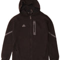 Pulover ADIDAS pentru bărbați, cu fermoar, mic negru