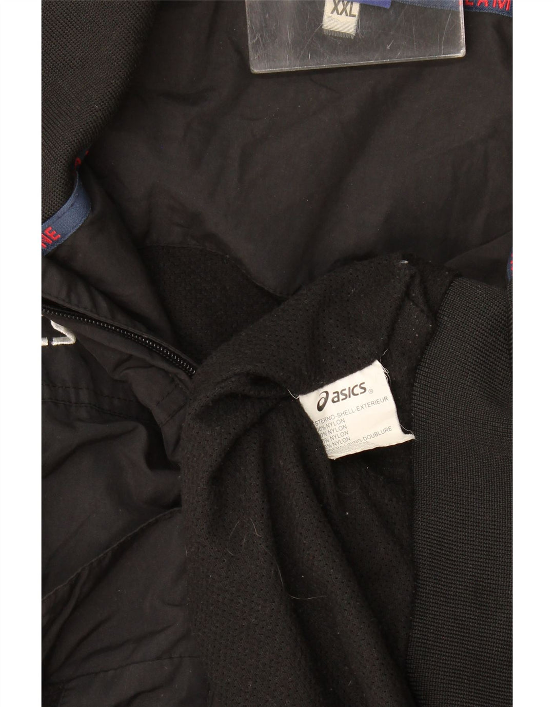 Jachetă Bomber pentru bărbați Asics UK 44 2XL Nylon negru