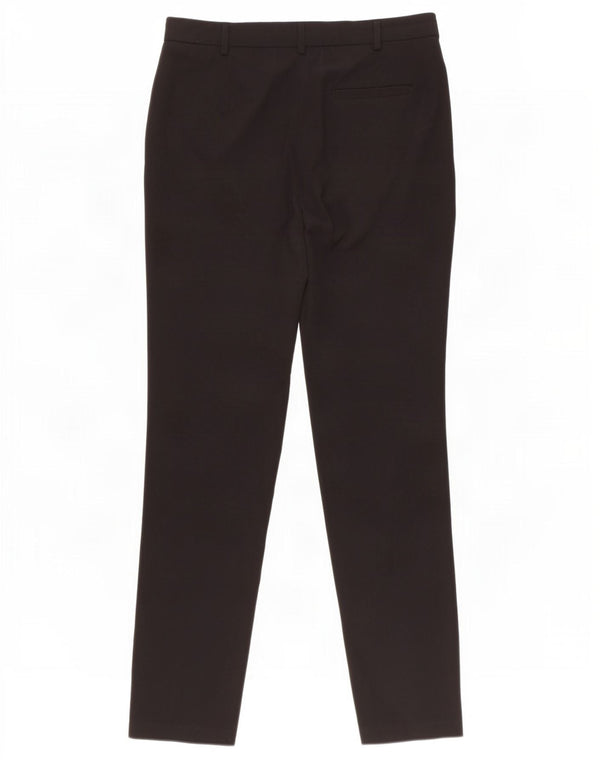 Pantaloni chino subțiri pentru femei Marks & Spencer UK 12 Medium W30 L29 Negru