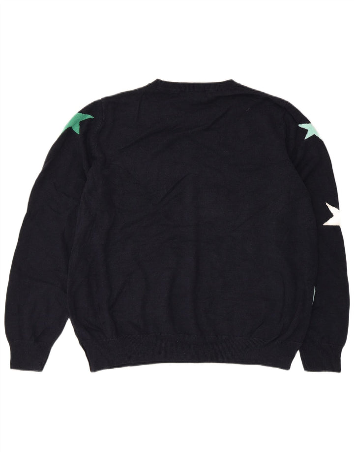 MARKS & SPENCER Pulover pentru damă cu gât de barcă UK 18 XL Bleumarin