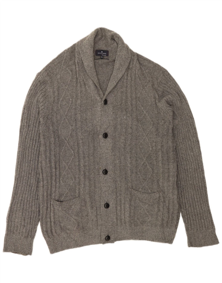 Pulover Cardigan Blue Harbour pentru bărbați Marks & Spencer, 2XL, gri pătat