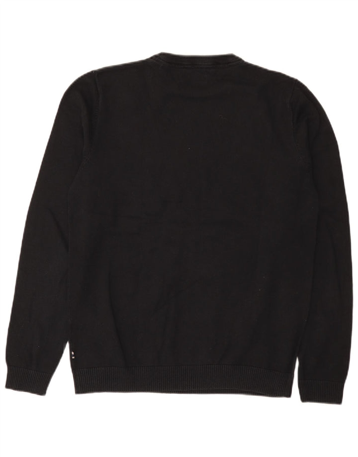 Pulover Jack & Jones pentru bărbați cu gât crew, bleumarin mic