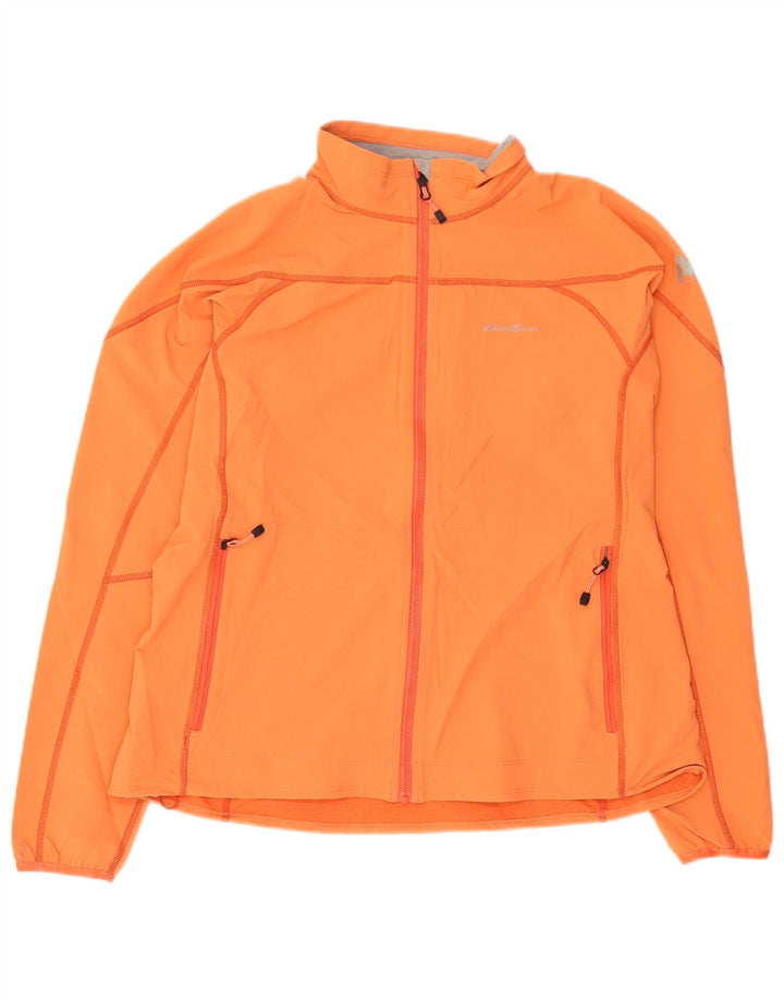 Jachetă de trening pentru femei Eddie Bauer UK 18 XL Orange Nylon