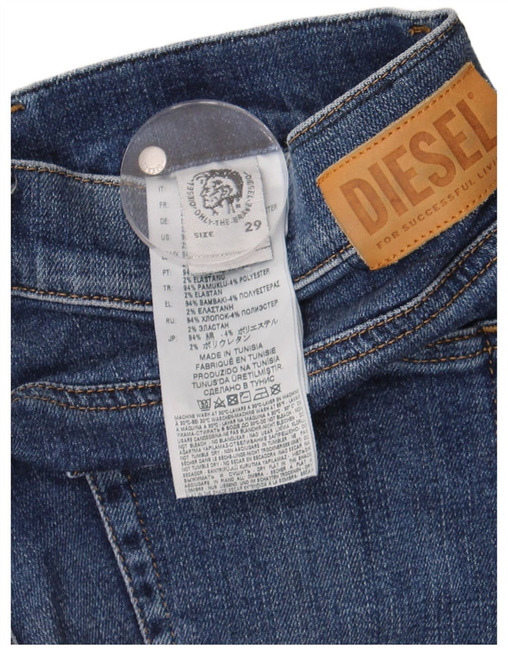 Blugi evazați pentru femei Diesel W29 L32 Bumbac albastru