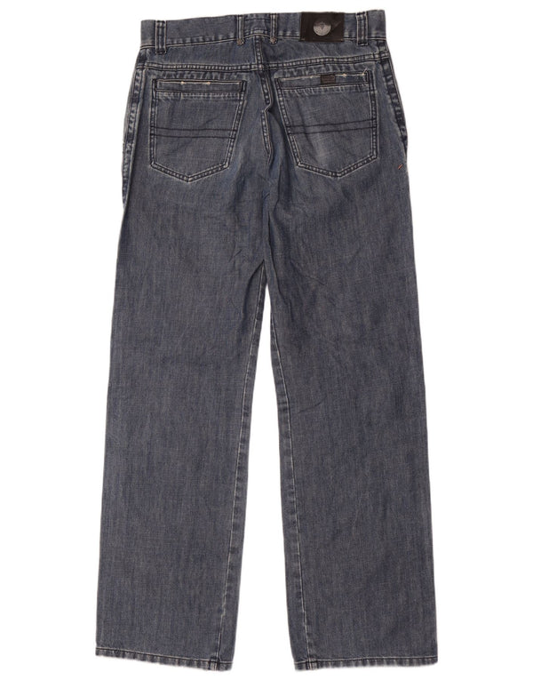 Blugi Trussardi pentru bărbați IT 48 Medium L32 L34 Bumbac albastru