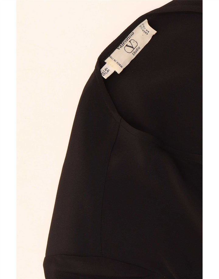 Bluză cămașă pentru femei Valentino IT 44 Medium Black