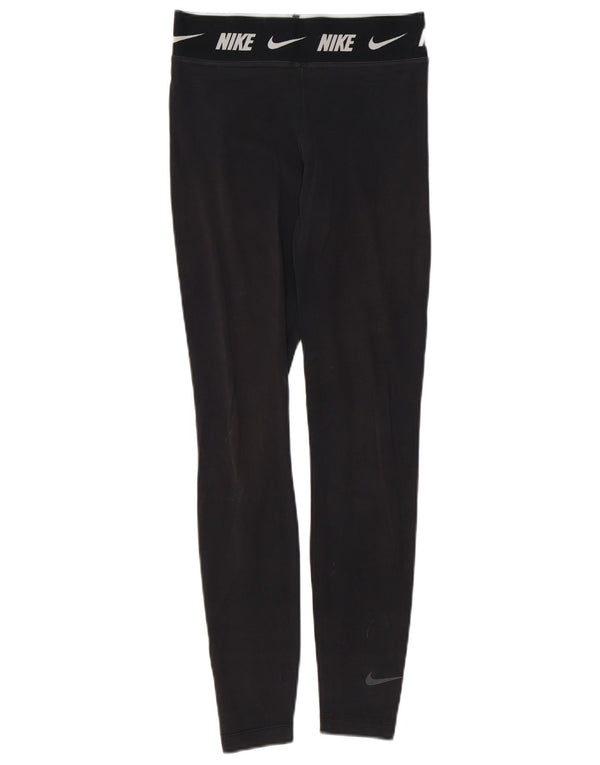 Leggings pentru femei Nike UK 6 XS bumbac negru