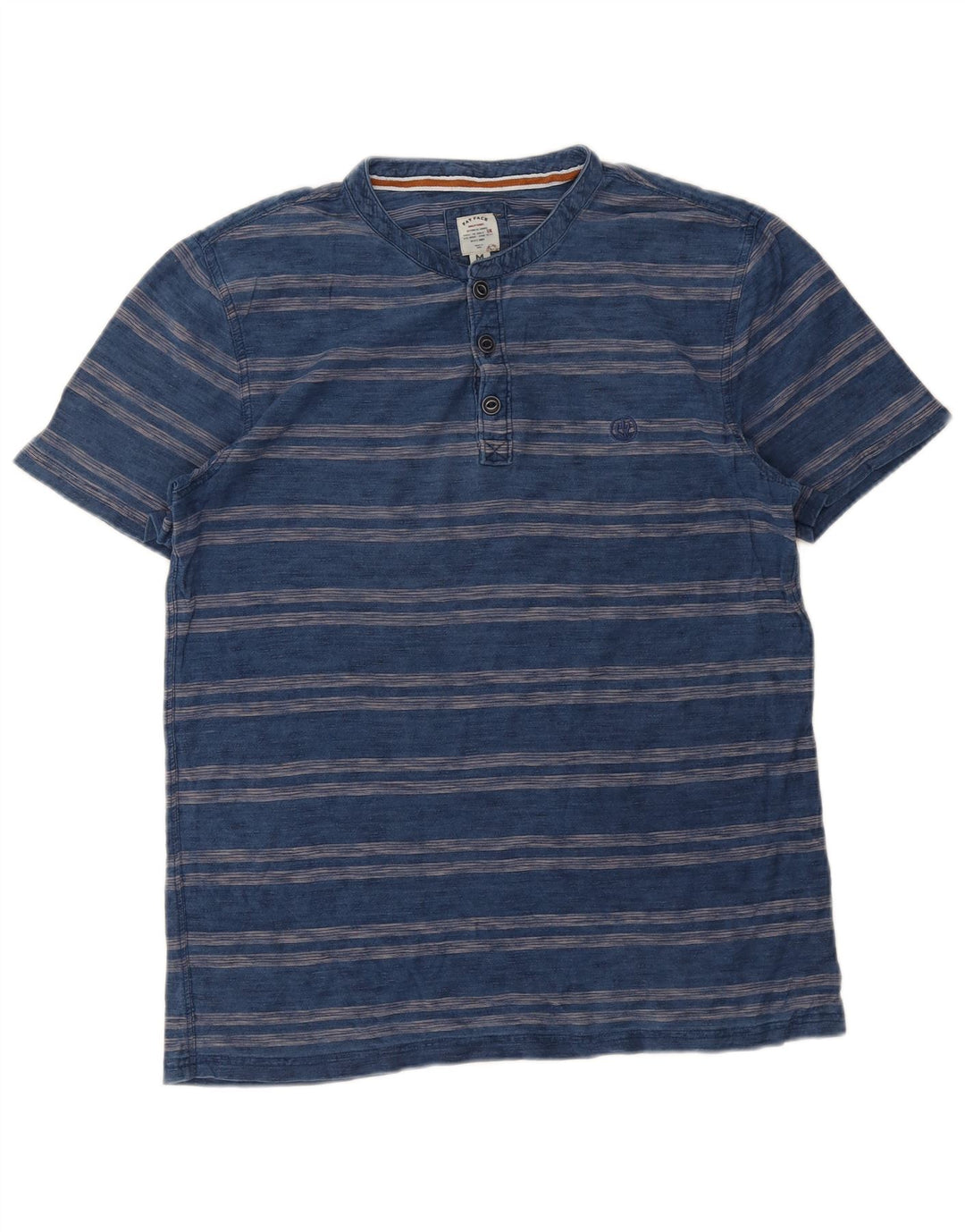 Tricou pentru bărbați Fat Face Top Mediu Bleumarin în dungi