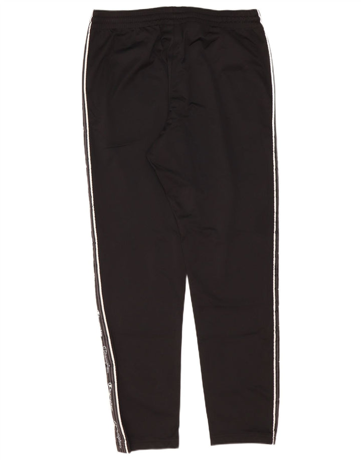 Pantaloni de trening grafic pentru bărbați Champion XL poliester negru